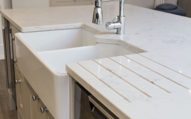 Ferry & Sons marble kitchen worktop